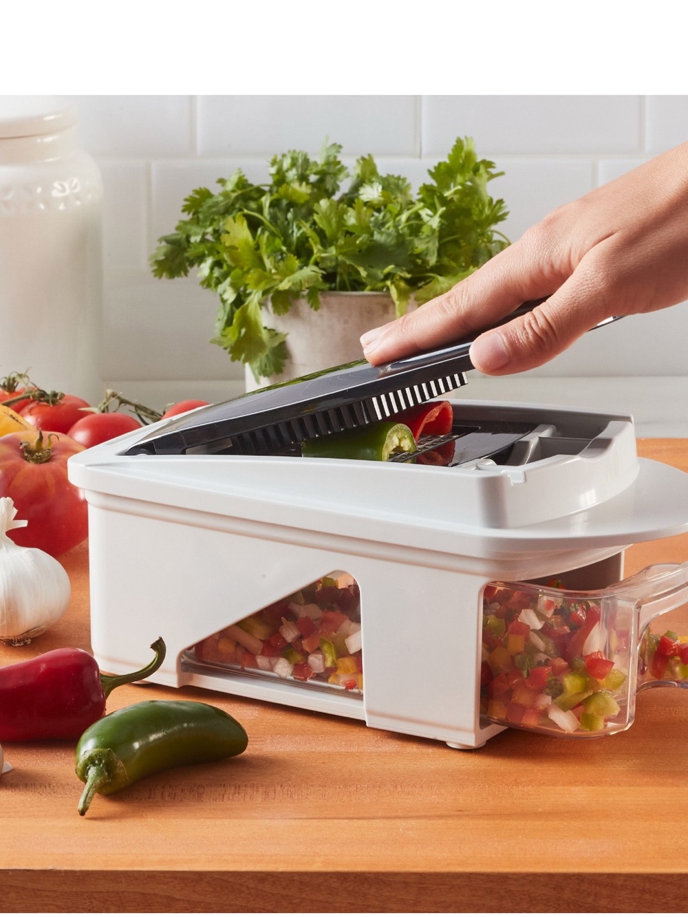 (6) Miu vegetables 11 pieces chopper and slicer